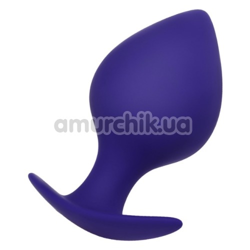 Анальна пробка ToDo Anal Plug Glob 4.5 см, фіолетова