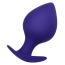 Анальная пробка ToDo Anal Plug Glob 4.5 см, фиолетовая - Фото №2