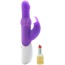 Вібратор Beads Rabbit Vibrator With Rotating Shaft, фіолетовий - Фото №4
