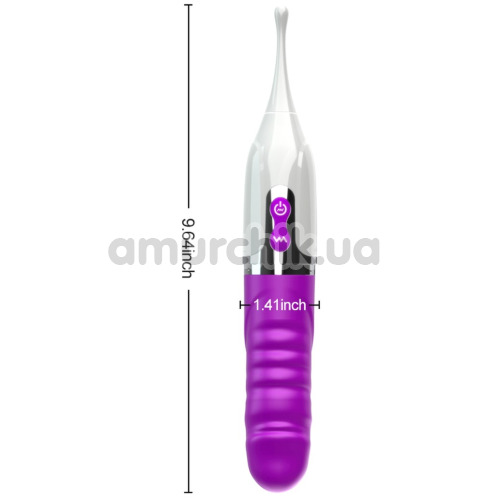 Вибратор Clitoris and Vaginal Stimulator, фиолетовый