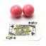 Вагинальные шарики Ben-Wa X-LG, розовый - Фото №5