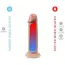 Фалоімітатор Silexd Supreme Edition Real Skin Model 2 Size 6, тілесний - Фото №4