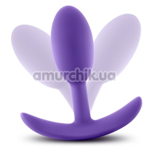 Анальная пробка Luxe Wearable Vibra Slim Plug Small, фиолетовая