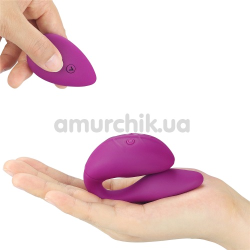 Вибратор Lovetoy O-Sensual Double Rush, фиолетовый