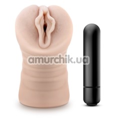 Искусственная вагина с вибрацией M For Men Ashley, телесная - Фото №1
