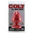 Анальна пробка Colt XL Big Boy, червона - Фото №5