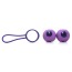 Вагинальные шарики KEY Stella I Single Kegel Ball Set, фиолетовые - Фото №3