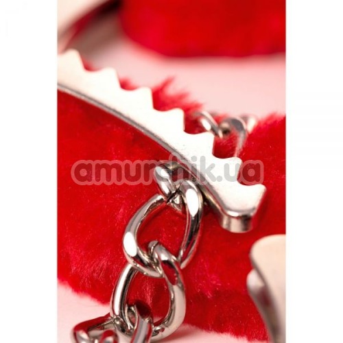 Поножи Loveshop Metal Ankle Cuffs, красные