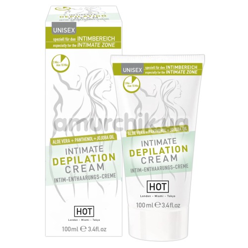 Крем для депіляції Hot Intimate Depilation Cream, 100 мл