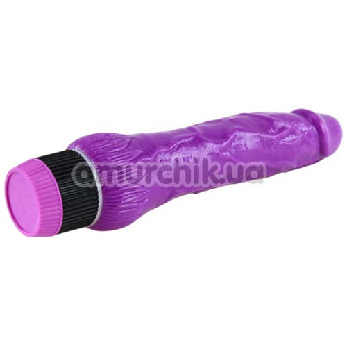Вібратор Realistic Cock 23 см, фіолетовий