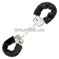 Наручники Playful Furry Cuffs, черные - Фото №1