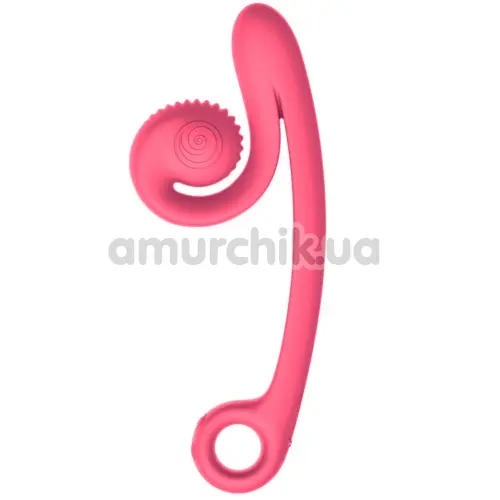 Вібратор для клітора і точки G Snail Vibe Curve, рожевий