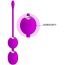 Вагинальные шарики с вибрацией Pretty Love Werner, фиолетовые - Фото №4