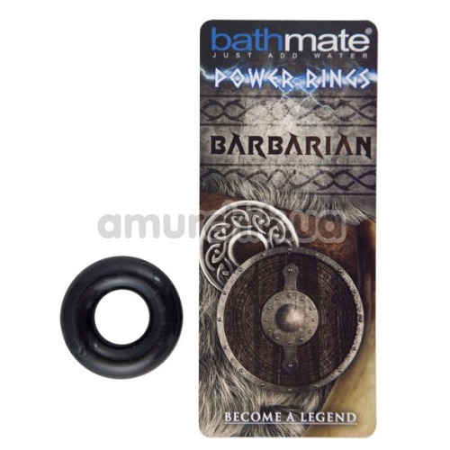Эрекционное кольцо Bathmate Power Rings Barbarian, черное