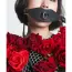 Кляп з повідцем Roomfun Silicone Locking Bit Gag, чорний - Фото №16