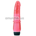 Вібратор Penetrating Pleasures, 18.5 см рожевий - Фото №1