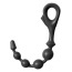 Анальная цепочка Anal Fantasy Collection Ez-Grip Beads, черная - Фото №1