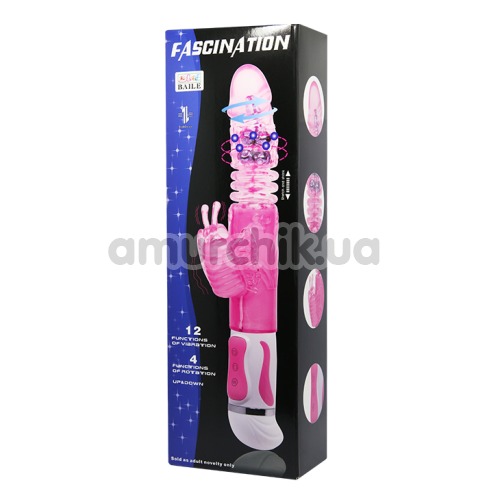 Вібратор Fascination 063004, рожевий