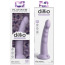 Фаллоимитатор Dillio Platinum Collection Slim Seven 7, фиолетовый - Фото №4