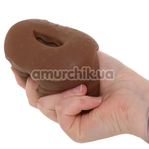 Набір для мінету Doc Johnson GoodHead Chocolate Donut Blowjob Set, 3 шт