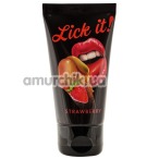 Оральний лубрикант Lick-it Erdbeere 50 ml - Фото №1