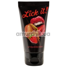 Оральная смазка Lick-it Erdbeere 50 ml - Фото №1