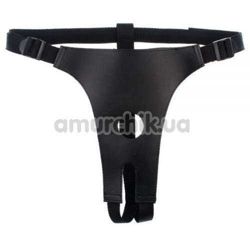 Трусики для страпона Slash Lux Harness 2.5 см, чорні