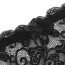 Комплект Star Night Lace Floral Set, чорний: пояс для панчіх + трусики-стрінги - Фото №6
