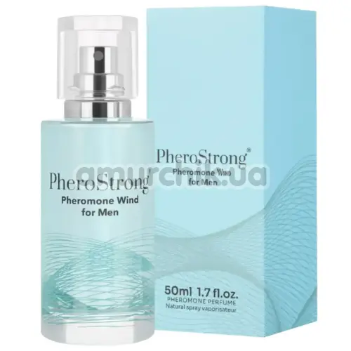 Духи с феромонами PheroStrong Pheromone Wind для мужчин, 50 мл - Фото №1 Духи с феромонами PheroStrong Pheromone Wind для мужчин, 50 мл - Фото №1