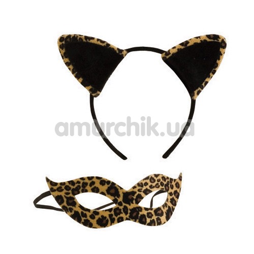 Набір Kitty Kat: маска + вушка - Фото №1