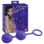 Вагінальні кульки Velvet Dark Purple Balls, фіолетові - Фото №2