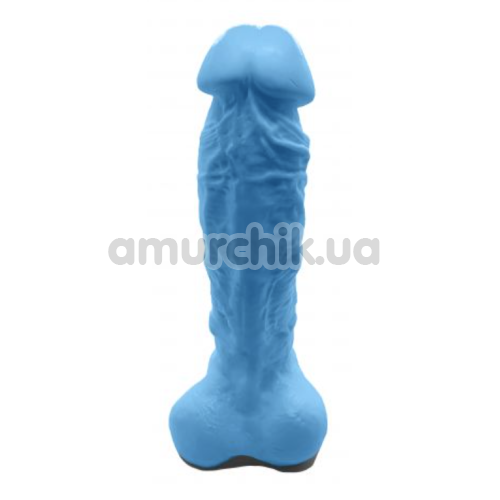Мило у вигляді пеніса з присоскою Pure Bliss XL, блакитне