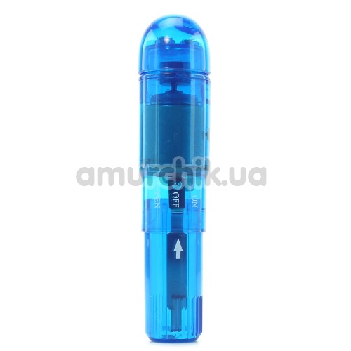 Клиторальный вибратор Mini-Mite Vibrator, голубой