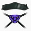 Трусики для страпона Lovetoy Orgazm Cozy Harness Series + 4 кольца, фиолетовые - Фото №1