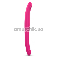 Двокінцевий вібратор з пульсацією Dorcel Orgasmic Double Do, рожевий - Фото №1