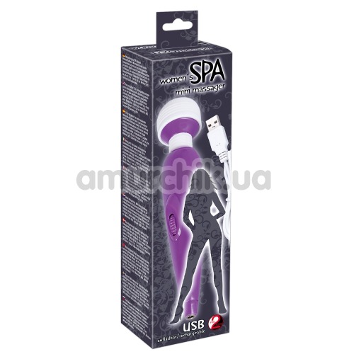 Универсальный массажер Women's Spa Mini Massager, фиолетовый