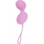 Вагінальні кульки OVO L3, світло-рожеві - Фото №3