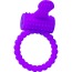 Виброкольцо Silicone Vibro Cock Ring, фиолетовое - Фото №2