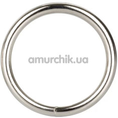 Эрекционное кольцо Silver Ring Large, серебряное - Фото №1