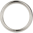 Эрекционное кольцо Silver Ring Large, серебряное - Фото №0