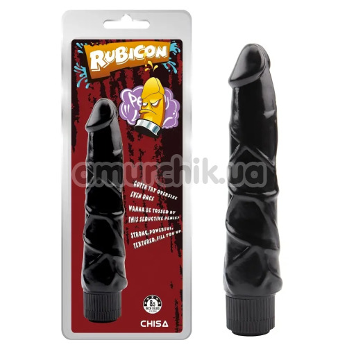 Вибратор Rubicon Ignite Vibrating Cock, черный