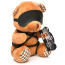 Брелок Master Series Bound Teddy Bear Keychain - ведмежа, жовтий - Фото №2