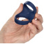 Виброкольцо для члена Viceroy Rechargeable Max Dual Ring, синее - Фото №15