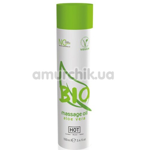 Массажное масло Hot Bio Massage Oil Aloe Vera, 100 мл