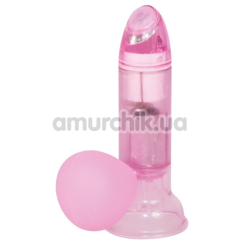 Вакуумний стимулятор для сосків з вібрацією Nipple Sucker Vibrating Dreams, рожевий