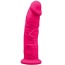 Вибратор SilexD Premium Silicone Dildo Model 2 Size 7, розовый - Фото №1