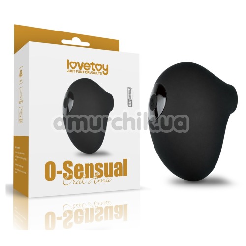 Симулятор орального секса для женщин Lovetoy O-Sensual Oral Ama, черный