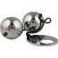 Вагинальные шарики Domino Metallic Balls, черные - Фото №2