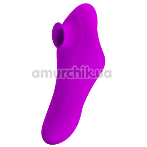 Симулятор орального сексу для жінок Pretty Love Magic Fish, фіолетовий - Фото №1