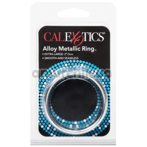 Эрекционное кольцо Alloy Metallic Ring Extra Large, серебряное